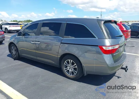 2013 Honda Odyssey Ex-L из США, поврежденный, VIN 5FNRL5H68DB040838